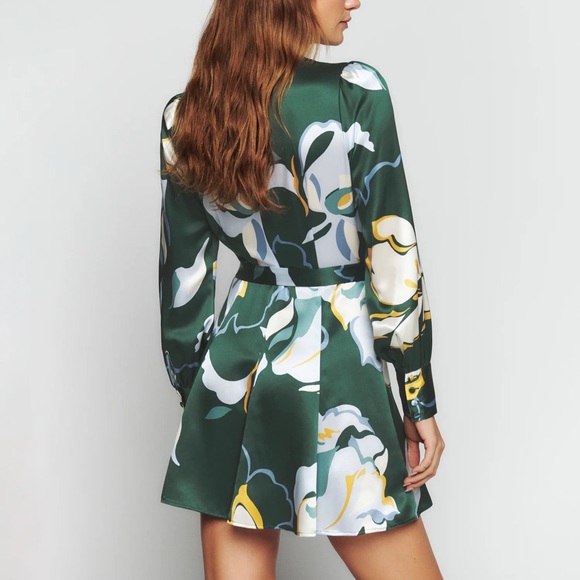 REFORMATION| Chrisley Silk Dress - Picture 7 of 7